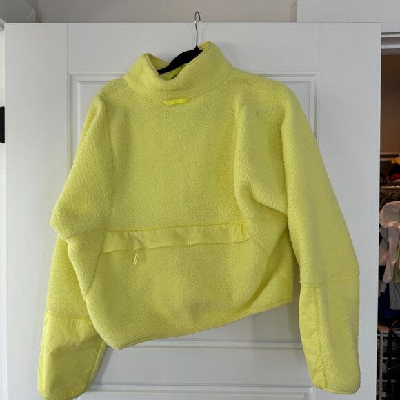 Halfdays Yellow Pieper Teddy Jacket - Picture 2 of 4